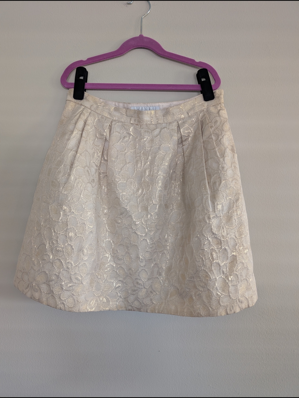 Forever New Jacquard Skirt 27-28 Waist
